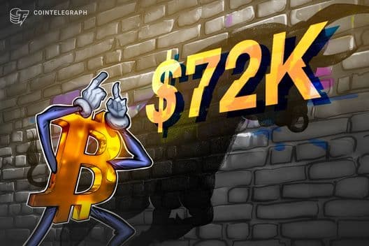 Regresa la demanda de Bitcoin, dando a los toros combustible para convertir $72K en soporte