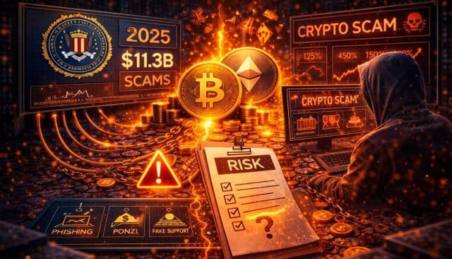 El FBI Dice Que Las Estafas Con Criptomonedas Robaron $11.3 Mil Millones En 2025. Descubre Si Estás En Riesgo