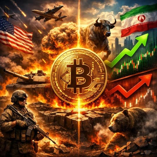 Perspectiva Triple del Bitcoin Vinculada a la Guerra EE.UU.-Irán: ¿Qué Escenario es Más Realista?