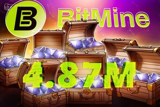 Bitmine acelera las compras de Ether y acerca sus tenencias al 5% del suministro total