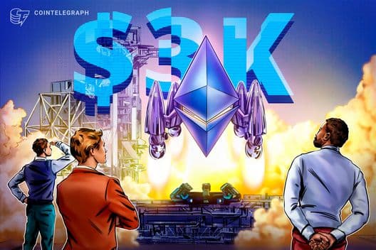 Los tenedores de Ether vuelven a estar en ganancias mientras el precio de ETH apunta a un repunte hacia los $3.000