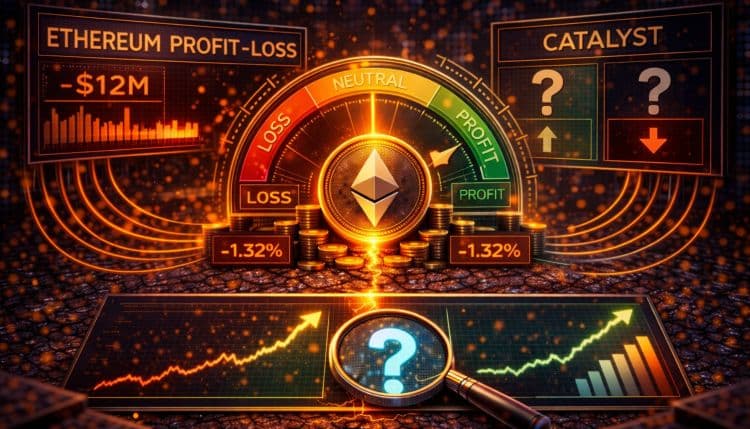 El Indicador de Ganancias y Pérdidas de Ethereum Se Mantiene Justo por Debajo de lo Neutral – El Mercado Espera un Catalizador