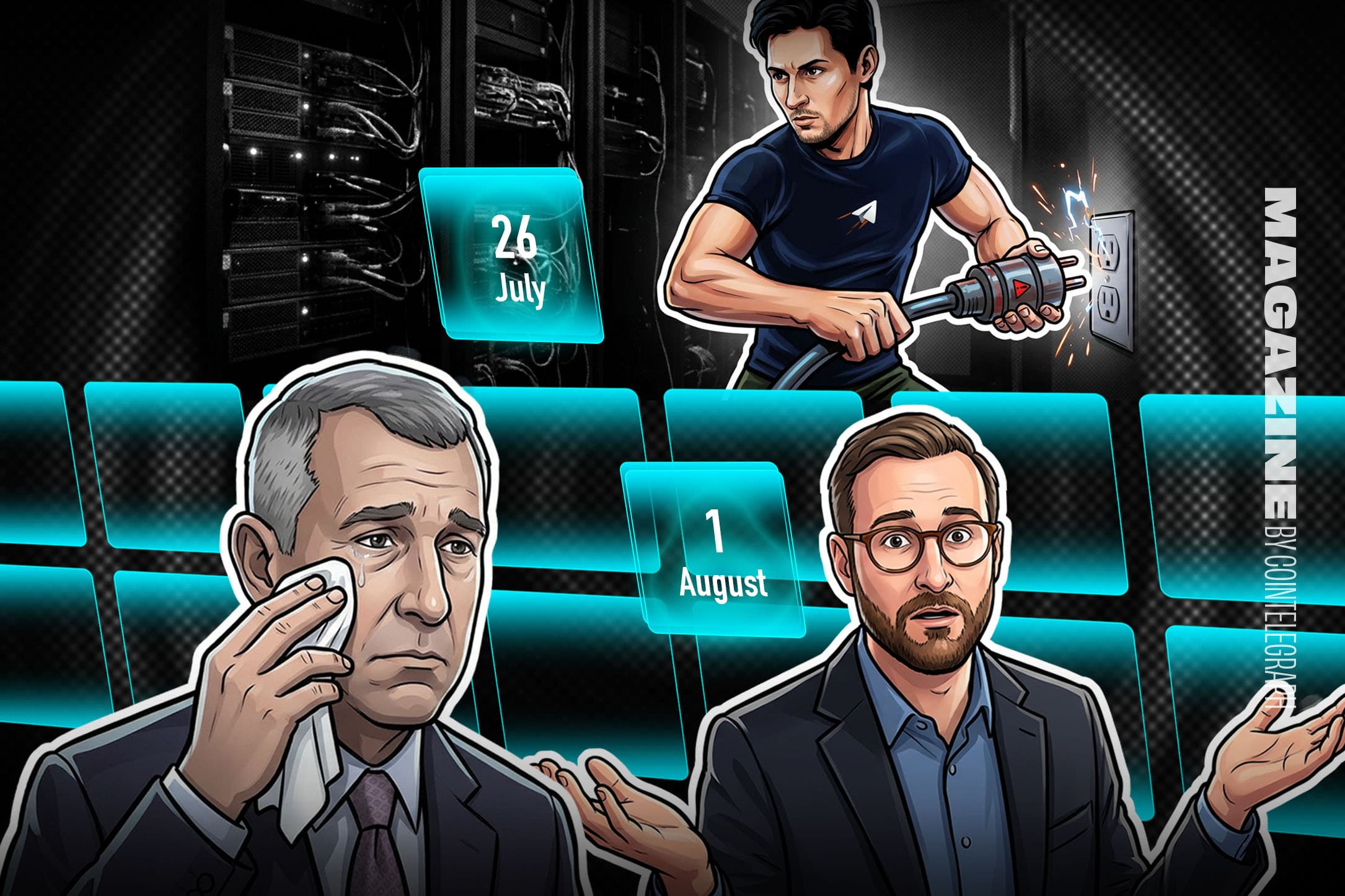 El exploit de Coldcard desencadena una fuga de Bitcoin, consolidación 'bullish' del mercado cripto: Resumen del Hodler, 2 de agosto