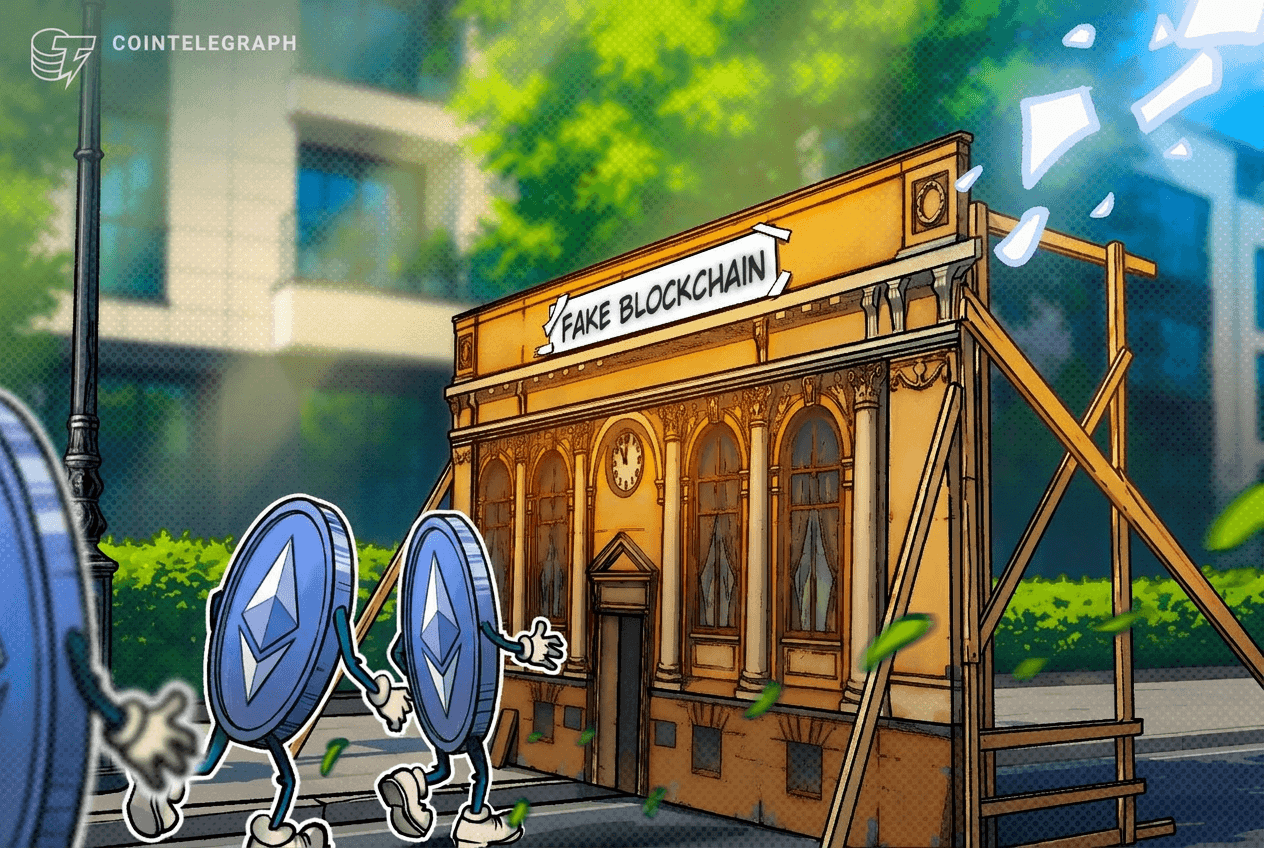 Estafadores roban 2 millones de dólares en ETH al engañar a DYORSWAP con una red GIWA falsa