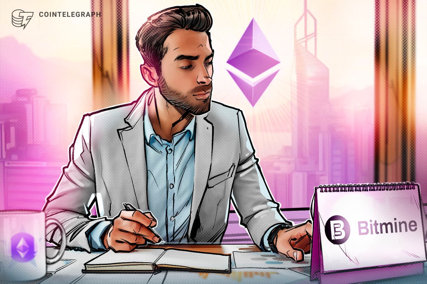 Bitmine se acerca al 5% del suministro de Ethereum a pesar de $8.4B en pérdidas no realizadas