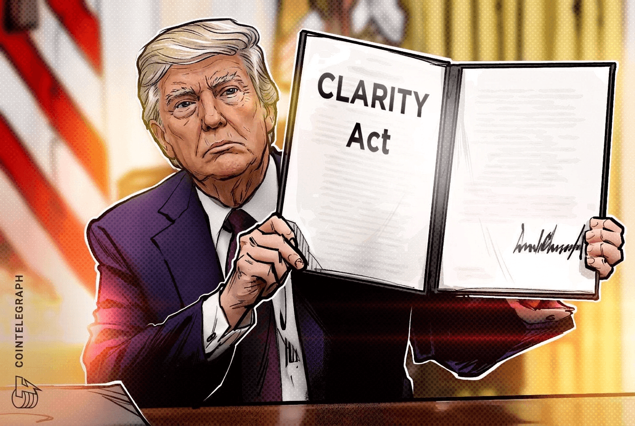 Trump impulsa la aprobación del CLARITY Act junto a líderes del sector cripto