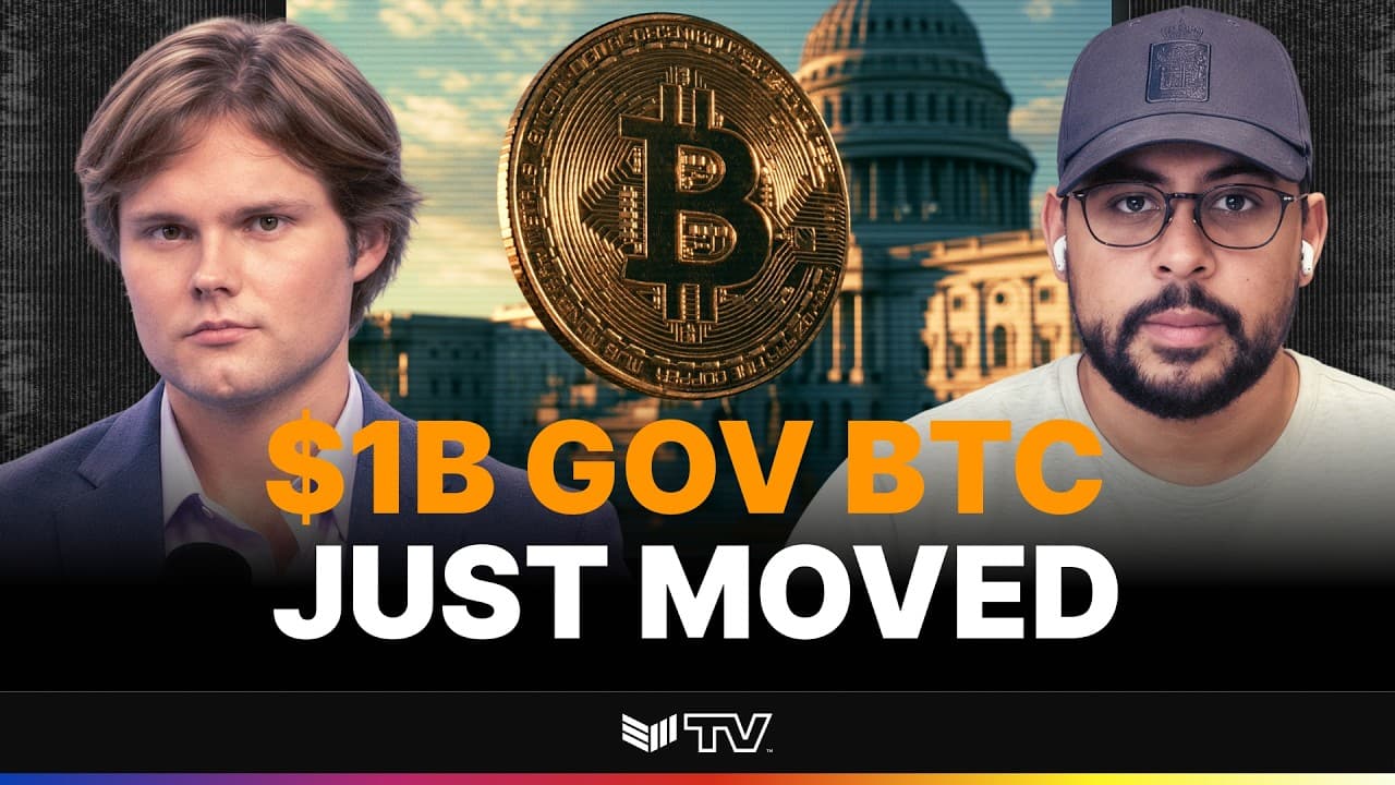 El CEO de Arkham sobre los $1,000 millones en Bitcoin del gobierno de EE. UU. transferidos a una billetera "desconocida"