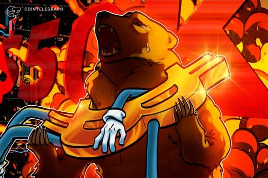 Bitcoin podría desplomarse hasta los $50K si falla la prueba «más crítica» del mercado bajista: Análisis