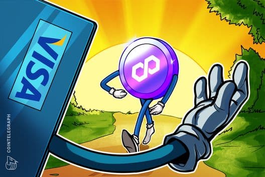 Visa añade soporte para Polygon y Base mientras su tasa de liquidación en stablecoins alcanza los 7.000 millones de dólares