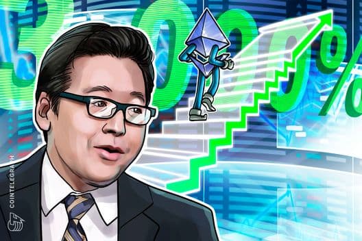¿Ethereum a 60.000 dólares? Es una «jugada generacional» para el toro de ETH Tom Lee, según analista