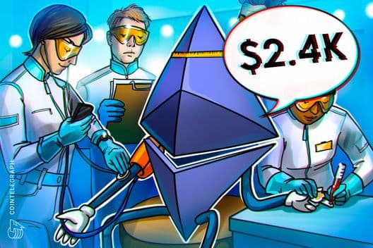 Tres razones por las que los repuntes del precio de Ether se desvanecen cerca de los $2.4K