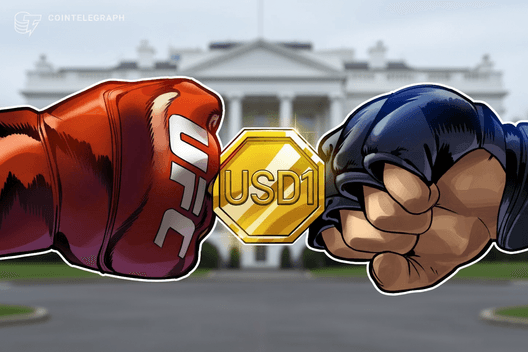 La empresa de cripto de Trump lanza USD1 estables con respaldo para premios de eventos de UFC