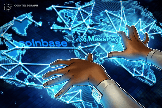 MassPay aplica a Coinbase para expandir pagos con estables de dólar estadounidense