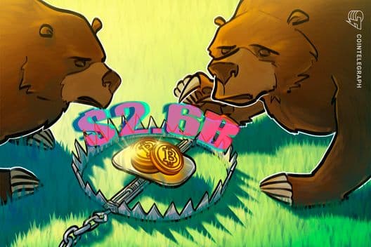 Los osos del Bitcoin enfrentan una trampa de $2.6 mil millones mientras la tasa de financiamiento de BTC cae: ¿Está a punto de estallar una presión de corto?