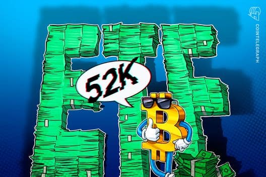 Inversores profesionales vendieron 52.000 BTC en ETFs en el primer trimestre, muestran los informes