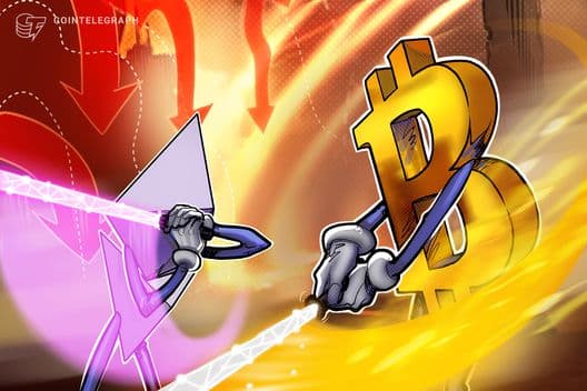 Ethereum cae un 35% frente a Bitcoin en un año: ¿continuará la tendencia bajista del precio de ETH?
