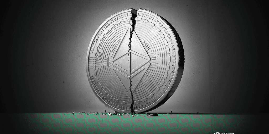 Los traders de Ethereum se vuelven cada vez más pesimistas mientras los ETFs sangran, ETH cae cerca de los $2,000
