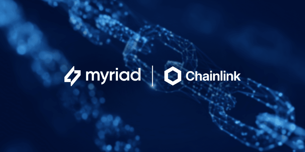 Myriad adopta Chainlink como plataforma oficial de oráculos para impulsar nuevos mercados de predicción cripto