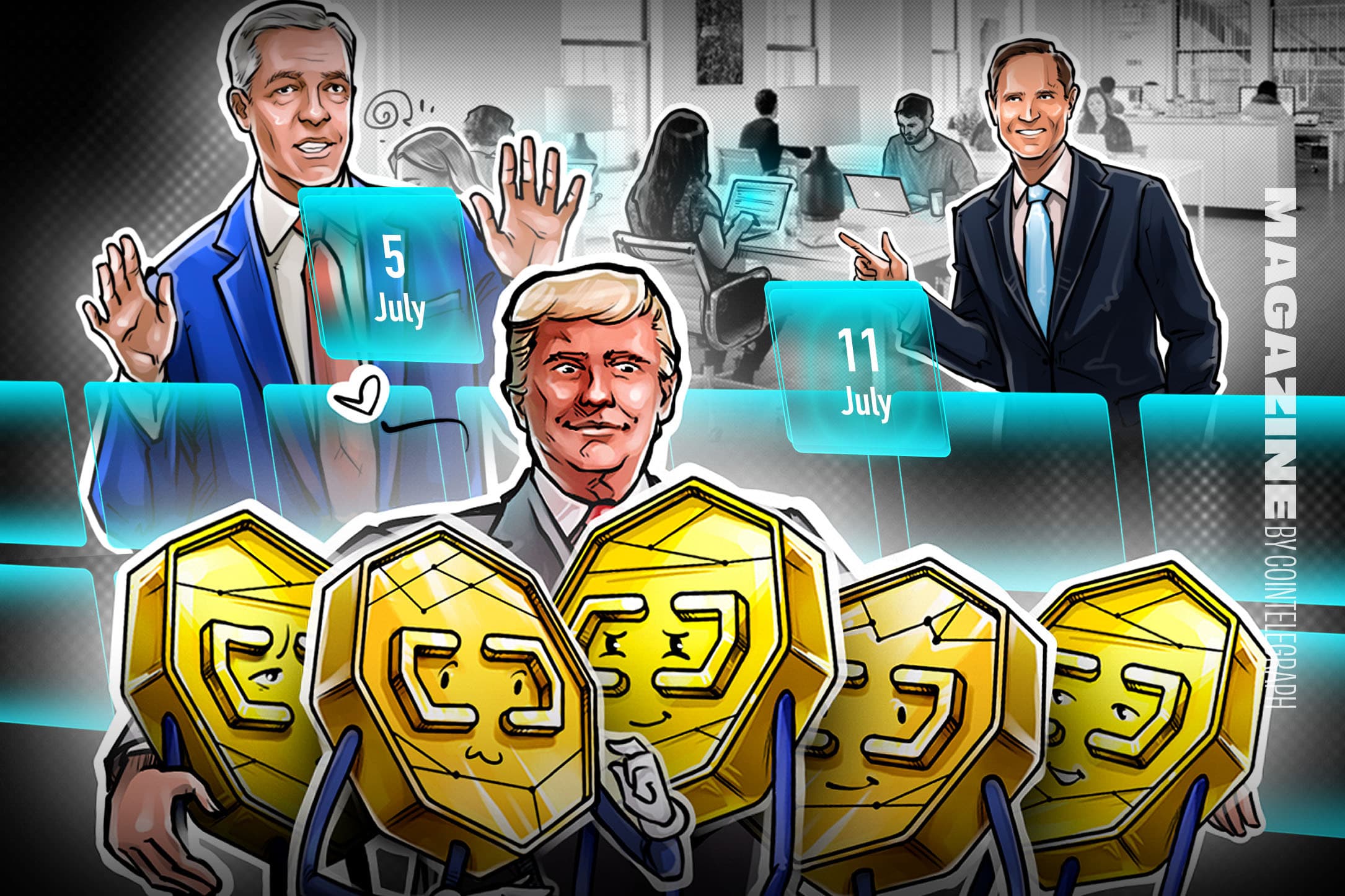 Robinhood L2 alimenta optimismo por ETH, Saylor 'nubla las aguas.' Resumen Semanal, 5-12 de julio de 2026