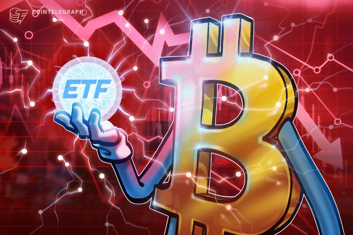 Los ETF de Bitcoin ponen fin a una racha de 9 días de entradas mientras BTC cae por debajo de los $78K