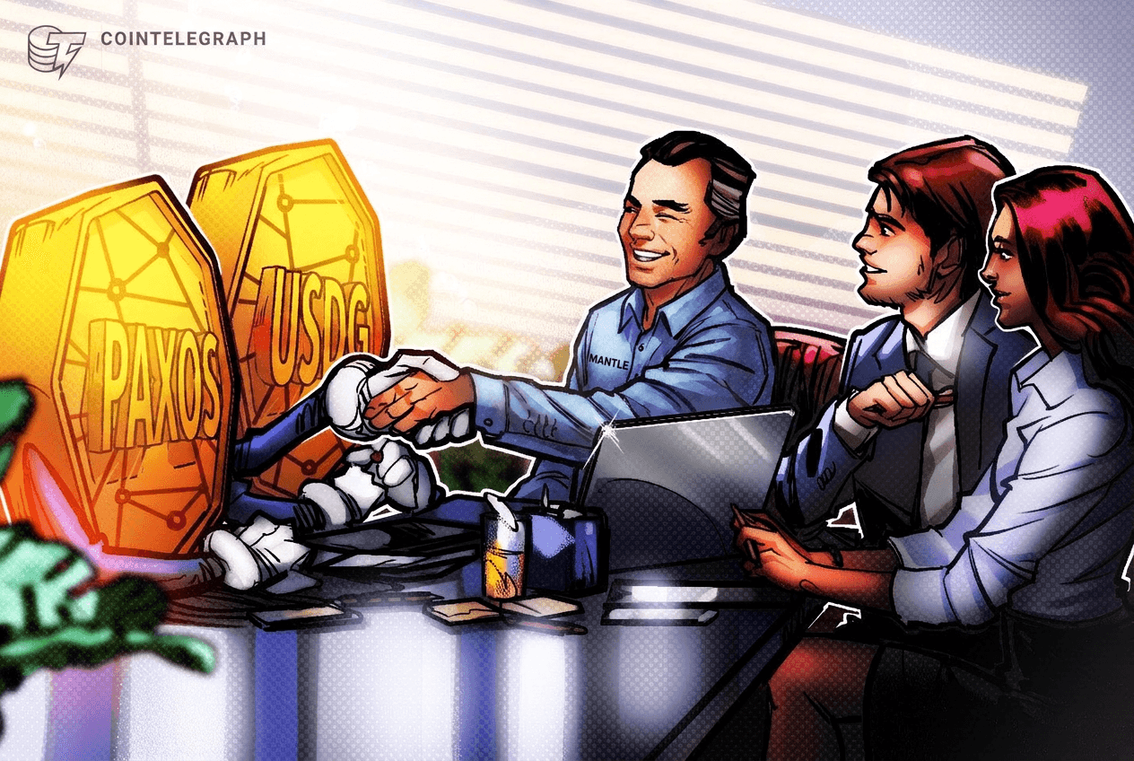 Mantle integra la stablecoin USDG de Paxos y se une a la Global Dollar Network