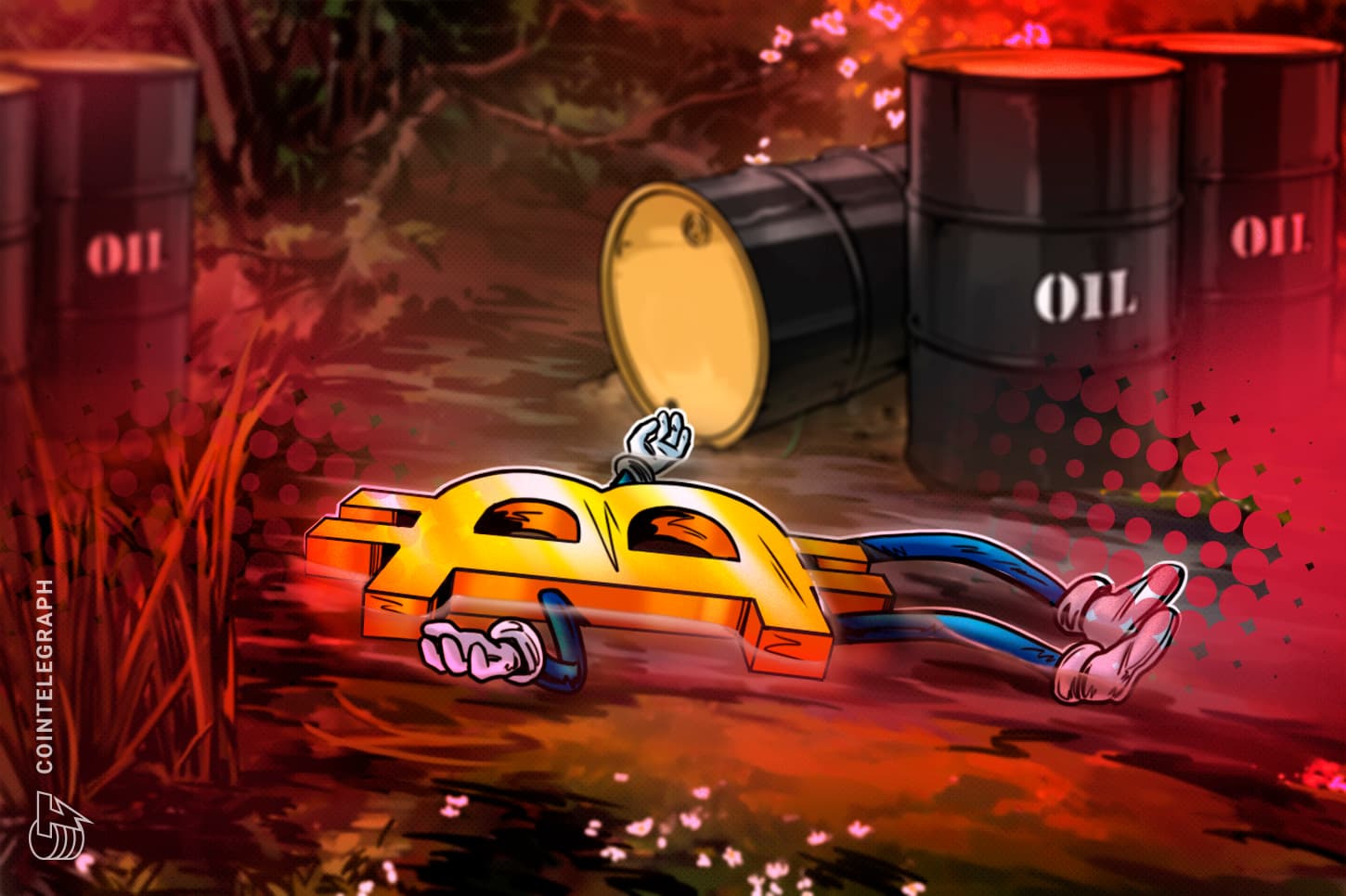 Bitcoin enfrenta prueba clave de soporte en $78.3K mientras el petróleo crudo de EE. UU. alcanza máximo de tres meses