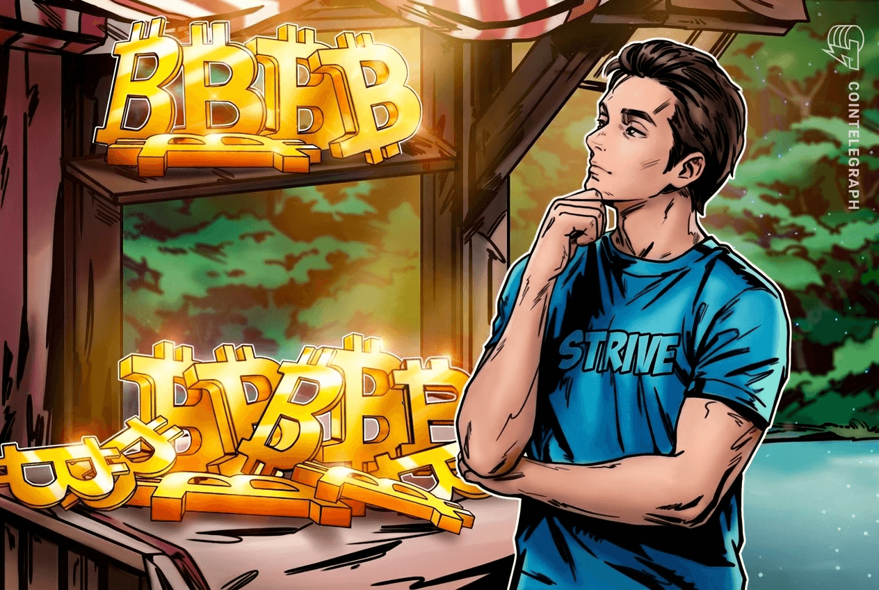 Strive añade 469 Bitcoin para alcanzar 25,000 BTC en su tesorería