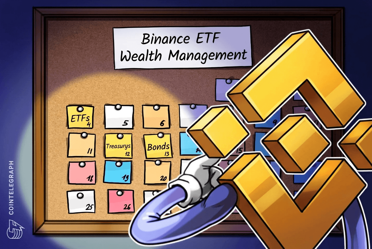 Binance incorpora 11 ETFs listados en EE. UU. a su oferta de gestión de patrimonio