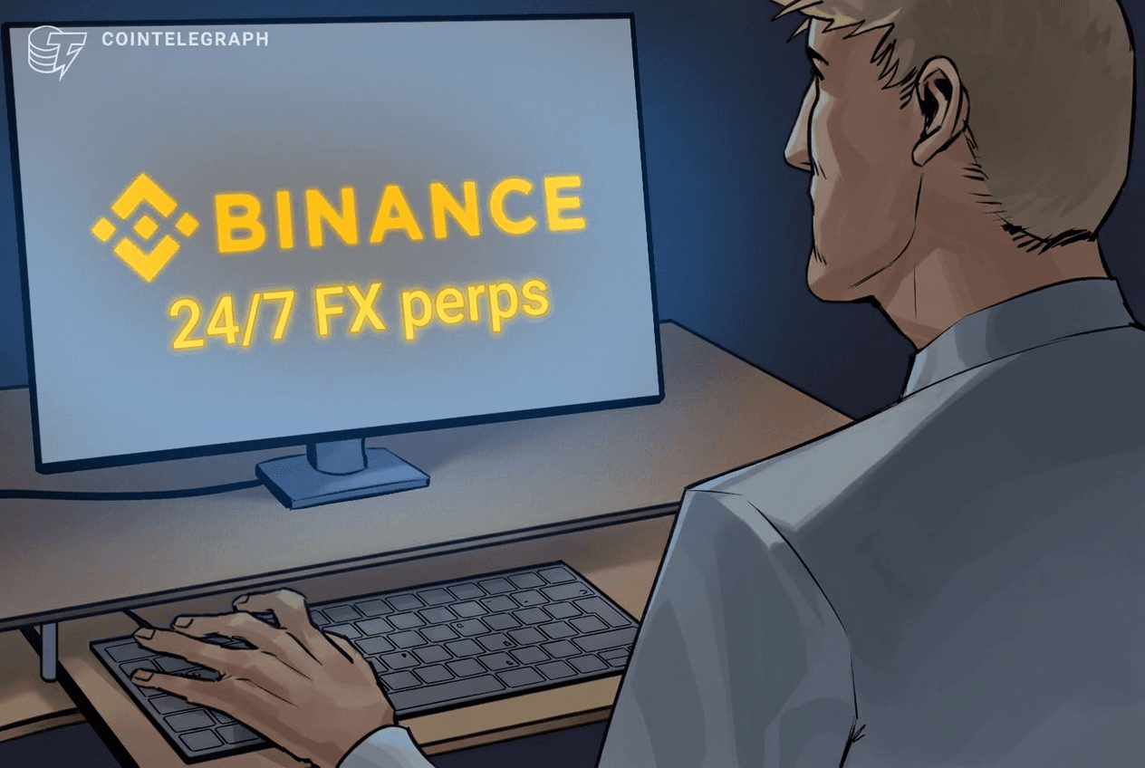 Binance lanza futuros perpetuos de FX 24/7 con sistema de precios de fin de semana