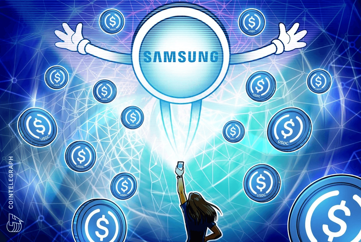Samsung Wallet añadirá transferencias de USDC para usuarios de Galaxy en EE. UU. en octubre
