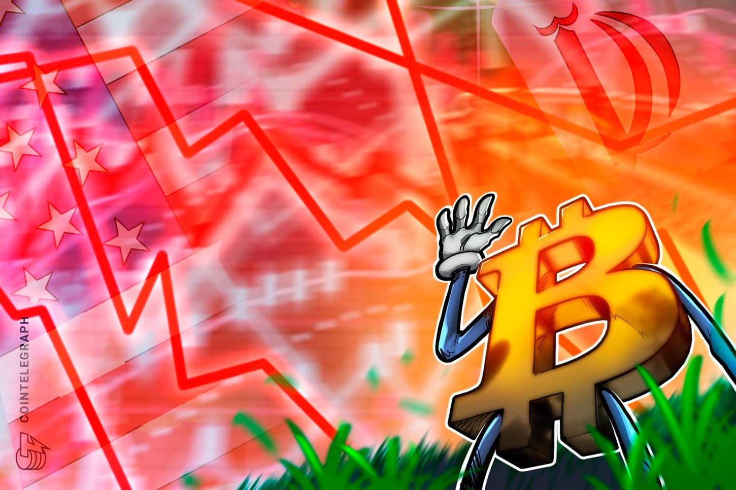 Bitcoin se acerca a su mínimo de tres semanas mientras el petróleo sube por temores de un ataque a Irán