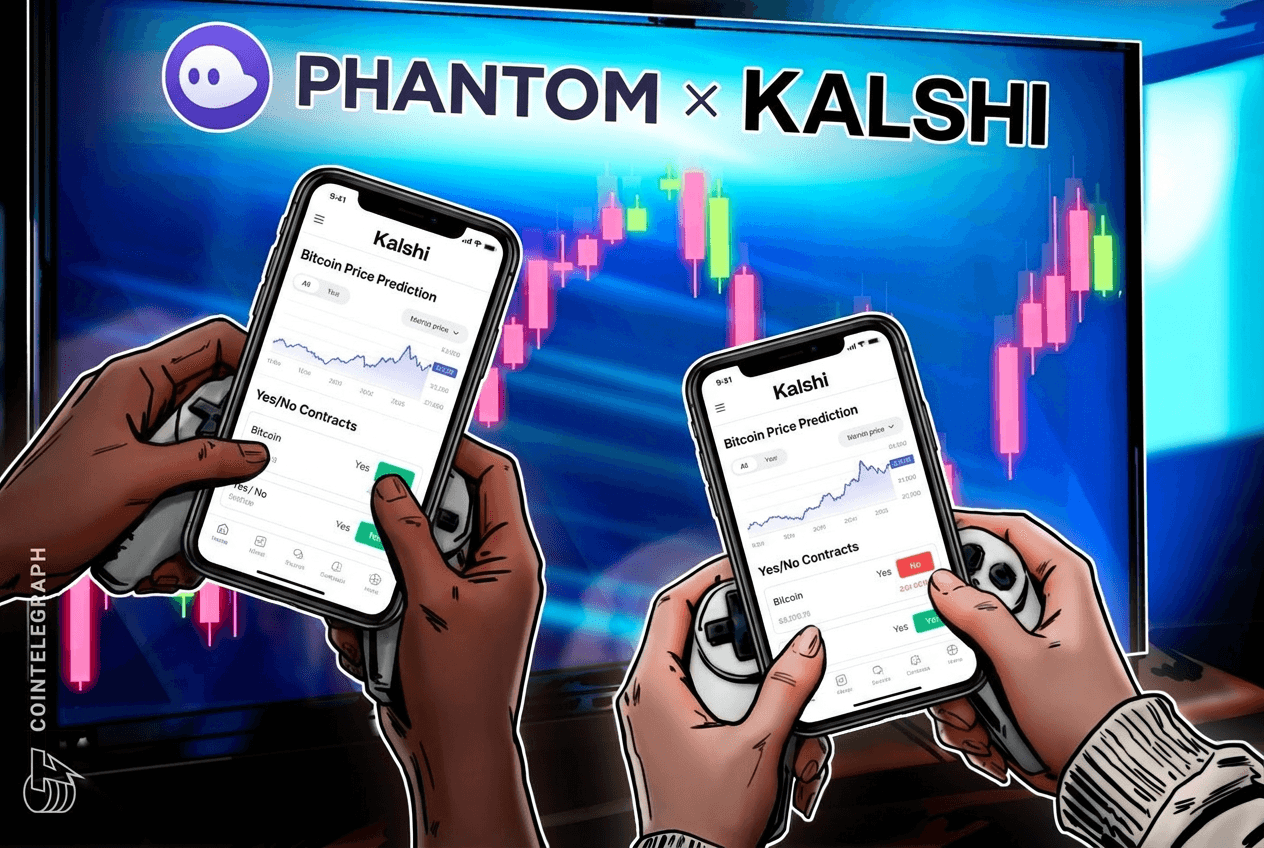 Phantom lanza mercados de predicción impulsados por Kalshi para usuarios en EE. UU.