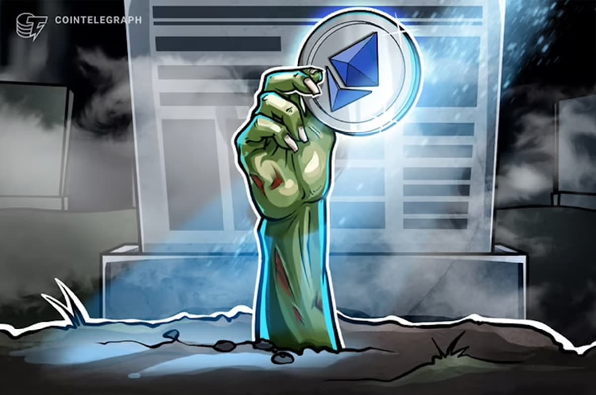 El "ballena" de Ethereum que apostó por la caída de octubre abre una posición corta de $19.7M en ETH