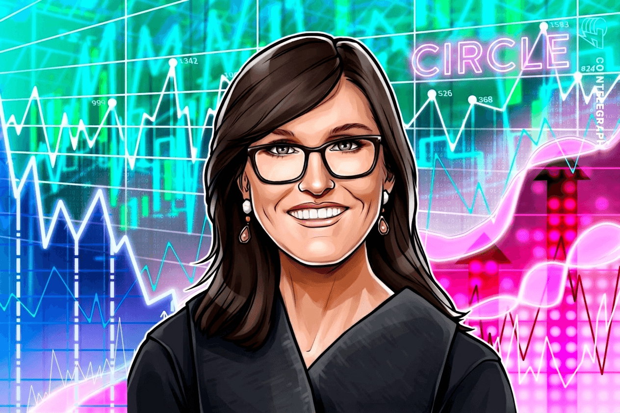 Cathie Wood's ARK compra más de 220.000 acciones de Circle a pesar de la caída en el mercado