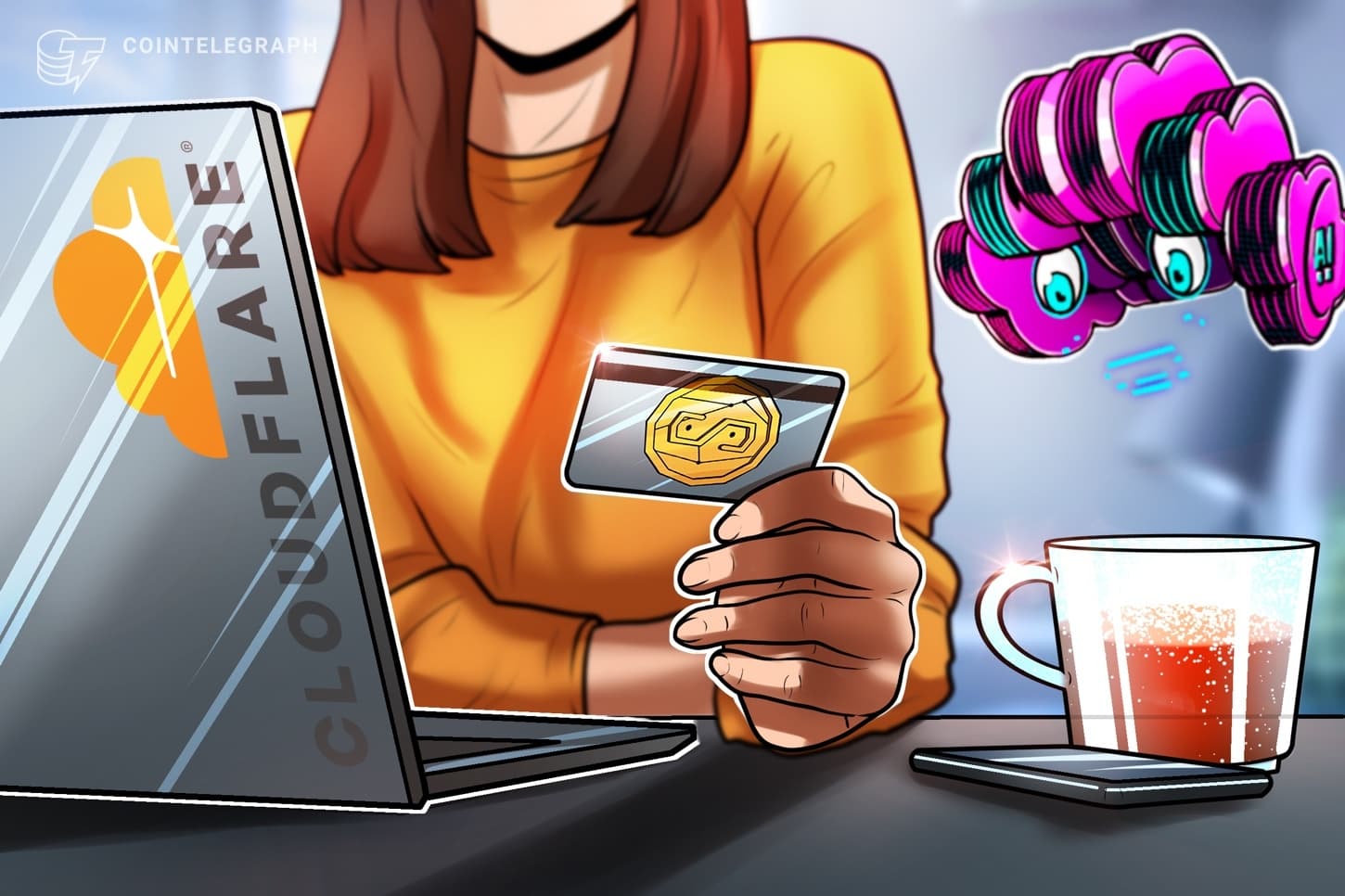 Cloudflare introduce wallets para agentes de inteligencia artificial, planea pagos con estables