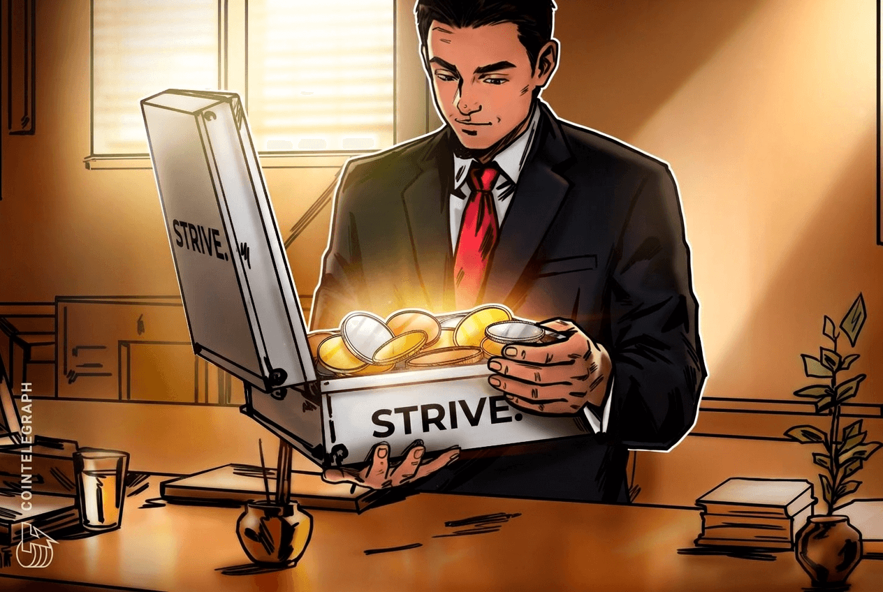 Strive compra 1,110 Bitcoin por 81,5 millones de dólares, tenencias superan 21.000 BTC; acciones de ASST suben 11%