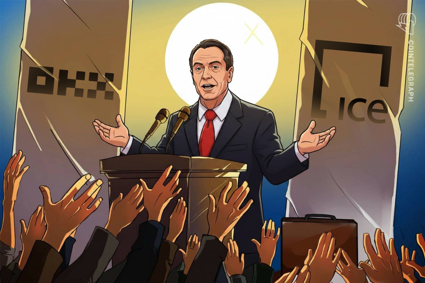 Andrew Cuomo se convierte en líder de una empresa conjunta TradFi-crypto entre OKX e Intercontinental Exchange