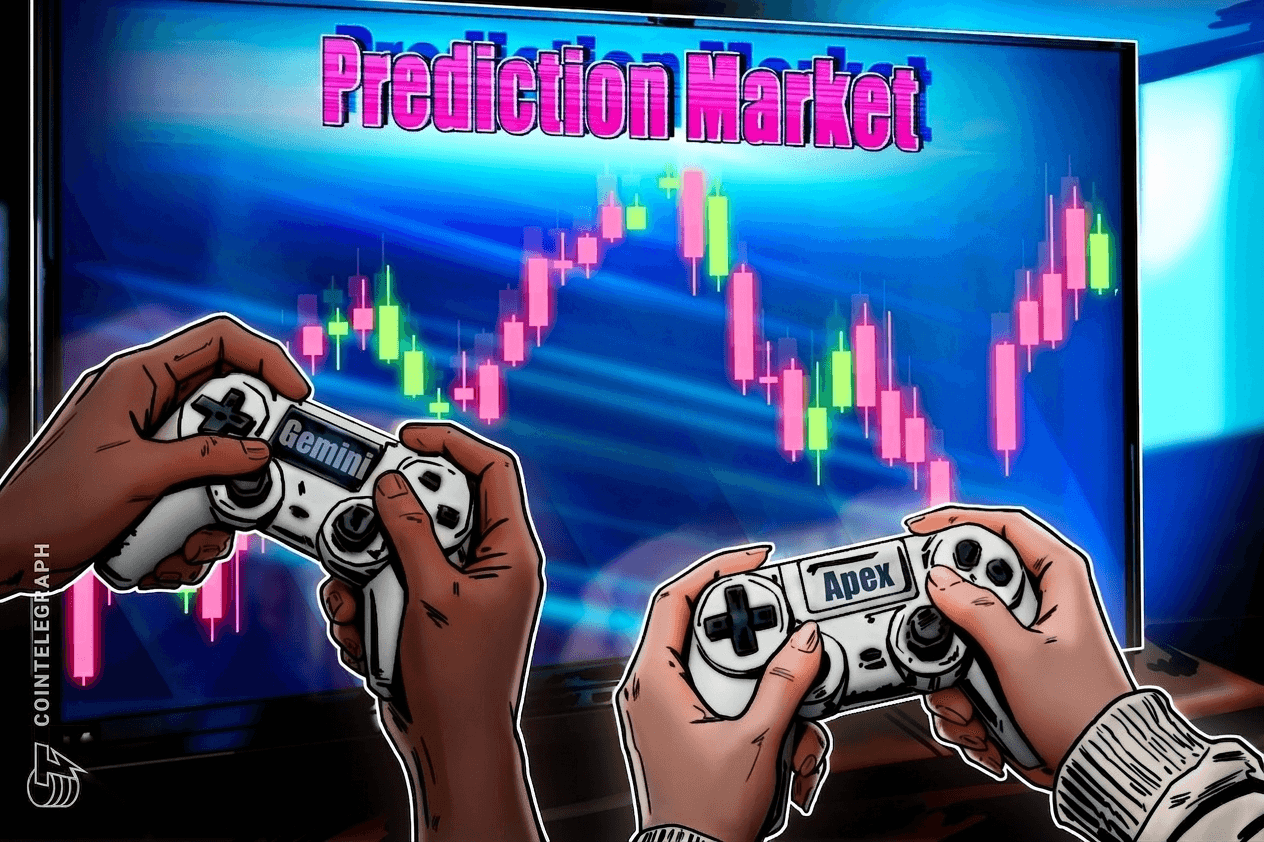 Gemini planea distribuir mercados de predicción de criptomonedas mediante las corredurías Apex