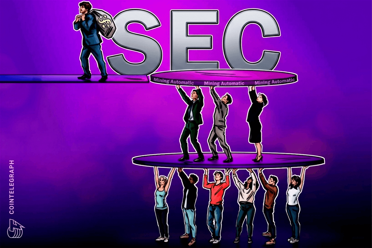 La SEC demanda a Mining Automatic y su fundador por un esquema de minería de criptomonedas de $22M supuestamente engañoso