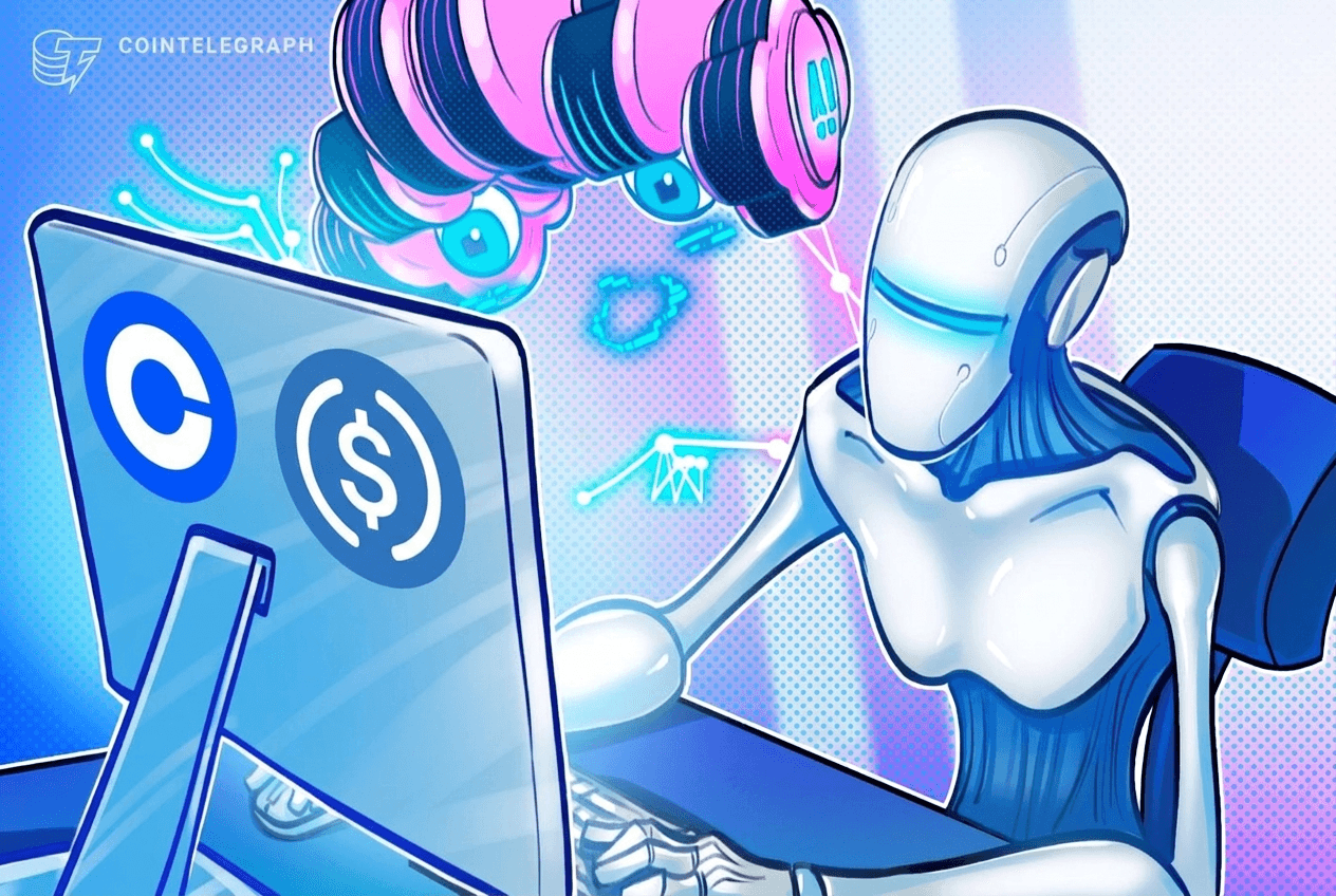Coinbase permite a las empresas recibir pagos en USDC de agentes de inteligencia artificial