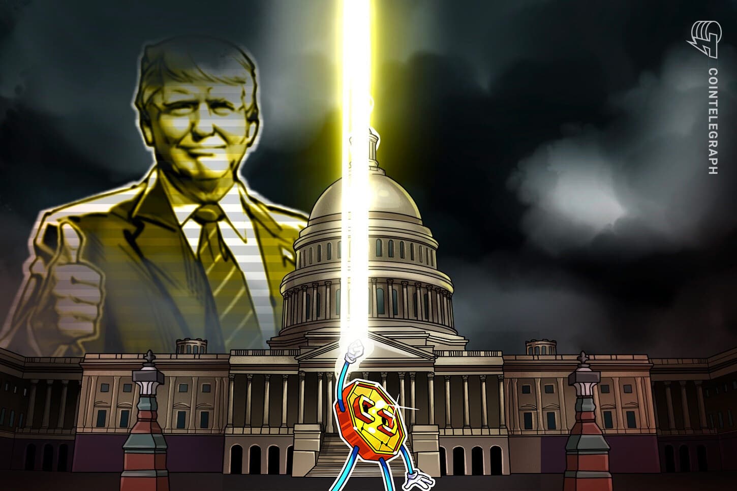 Donald Trump invoca la muerte de un senador para impulsar un proyecto de ley de criptomonedas