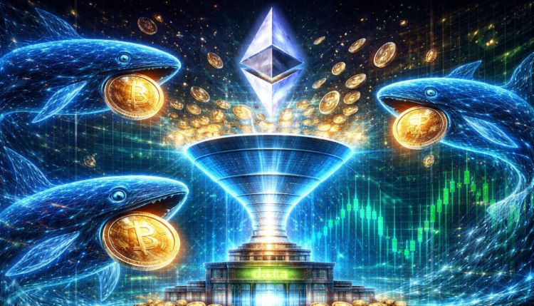 Entradas a Exchanges de Ethereum Señalan un Cambio: Las Ballenas Reducen la Presión de Venta