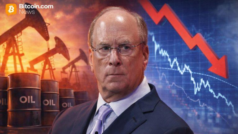 CEO de Blackrock Advierte del Riesgo de Recesión Global si el Petróleo Alcanza los $150