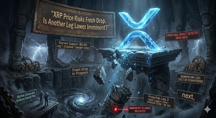 El precio de XRP arriesga una nueva caída, ¿es inminente otro tramo a la baja?
