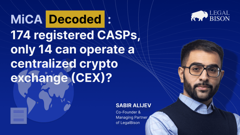 MiCA Decodificado: ¿174 CASP Registrados, pero Solo 14 Pueden Operar un Exchange Centralizado de Cripto (CEX)?