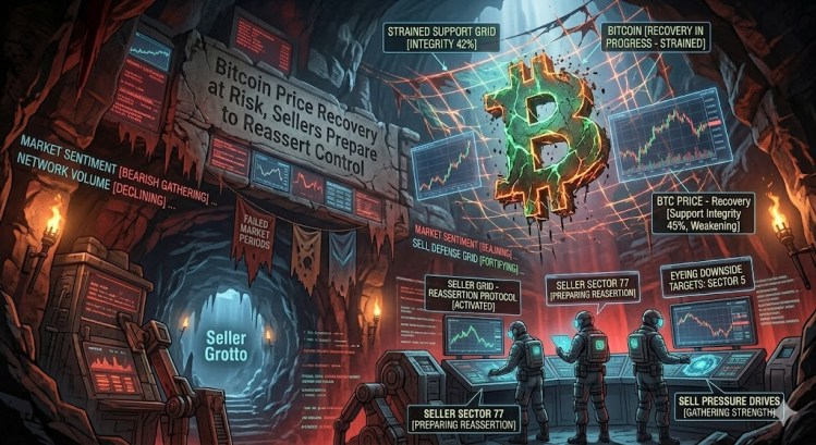La Recuperación del Precio de Bitcoin en Riesgo, los Vendedores se Preparan para Reafirmar el Control