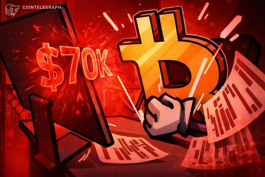 Crypto Biz: Los tesoros de Bitcoin se desmarcan mientras el BTC cae por debajo de los 70.000 dólares