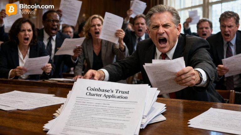 Grupo Bancario de EE.UU. Critica la Aprobación Condicional del Fideicomiso de Coinbase, Citando Riesgos en la Expansión de la Banca Cripto