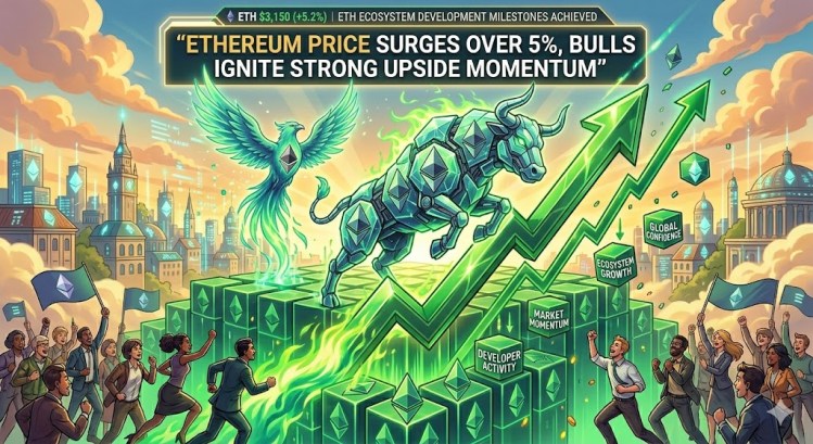 El Precio de Ethereum Sube Más del 5%, los Toros Encienden un Fuerte Impulso Alcista