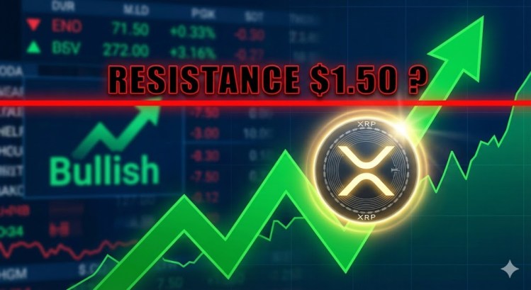 El precio de XRP sube, ¿pueden los alcistas superar la resistencia de $1.40?